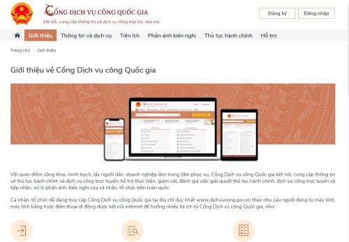 Trên 14 tỷ đồng giao dịch trực tuyến tài chính về đất đai qua Cổng Dịch vụ công Quốc gia