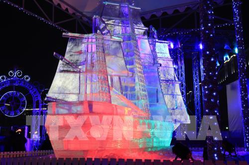 Ấn tượng Lễ hội băng Moskva