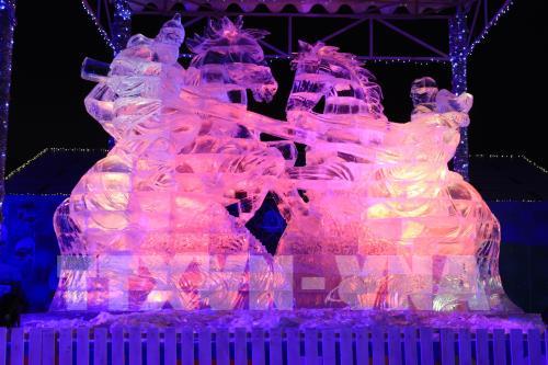 Ấn tượng Lễ hội băng Moskva