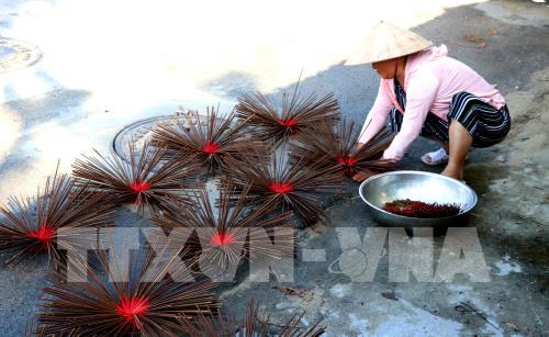 Thừa Thiên-Huế: Làng hương Thủy Xuân rộn ràng mùa Tết