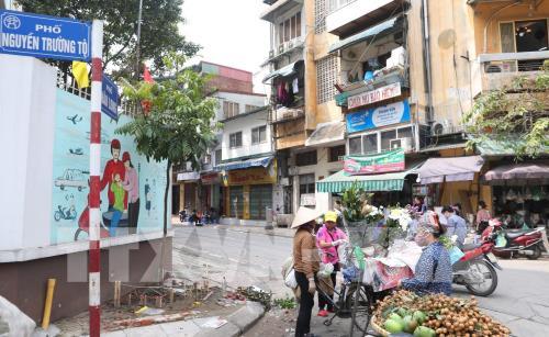 Cuộc sống người dân phố Trúc Bạch ngày đầu cách ly