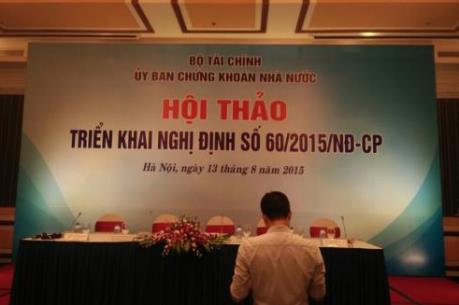 Sẽ sớm có thông tư đầu tiên hướng dẫn Nghị định 60