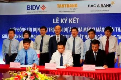 BIDV và BacABank tài trợ 3.150 tỷ đồng cho xi măng Tân Thắng