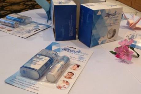 Ra mắt sản phẩm khăn giấy nén công nghệ Nhật