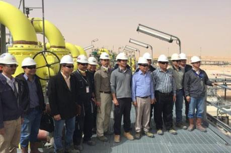 Dự án khai thác mỏ Việt Nam - Algeria có dòng dầu đầu tiên