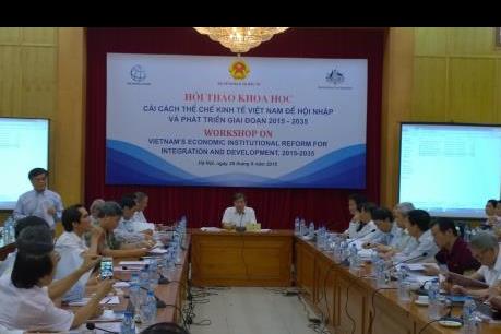Không thể chần chừ cải cách về thể chế để phát triển