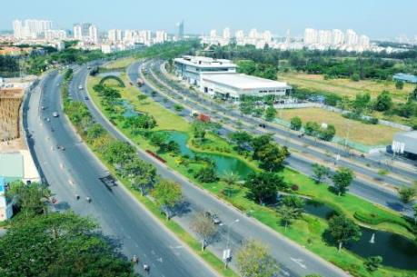 Xây dựng nút giao Nguyễn Văn Linh và Nguyễn Hữu Thọ