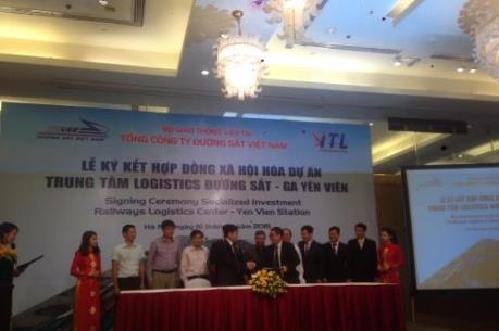 Xây dựng Trung tâm Logistics đường sắt ga Yên Viên