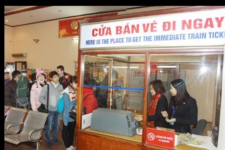 Từ 1/10, ga Sài Gòn bán vé tàu Tết 2016 qua mạng
