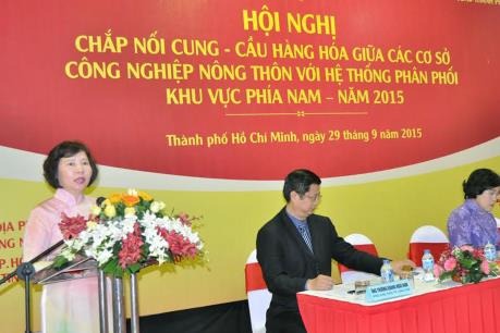 Gần 40 DN tham gia chắp nối cung - cầu hàng hóa khu vực phía Nam