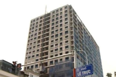 Thủ tướng yêu cầu Bộ Xây dựng có ý kiến về tòa nhà 8B Lê Trực