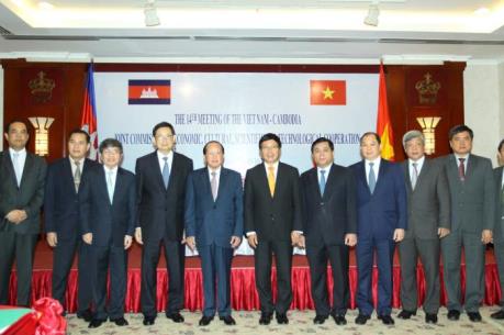 Ủy ban hỗn hợp Việt Nam-Campuchia nhóm họp tại TPHCM