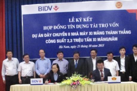 BIDV tài trợ 3.500 tỷ đồng cho dự án xi măng ở Hà Nam