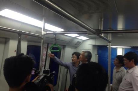 Trưng bày mẫu tàu đường sắt đô thị Cát Linh-Hà Đông từ 29/10