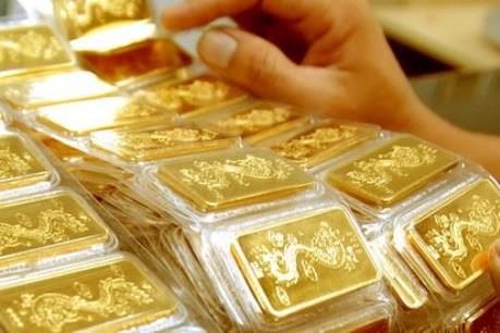 Giá vàng giảm, thấp nhất trong 3 tháng qua