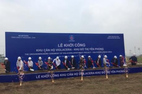 Khởi công xây dựng khu căn hộ Viglacera tại Bắc Ninh