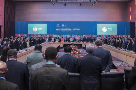 Các bộ trưởng APEC bàn về sáng kiến thương mại tự do khu vực