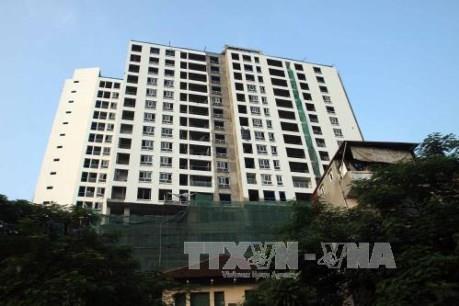 Hà Nội cưỡng chế phá dỡ vi phạm tại công trình 8B Lê Trực