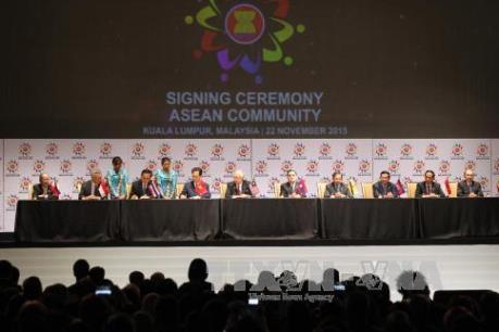 Chính thức hình thành Cộng đồng ASEAN 2015