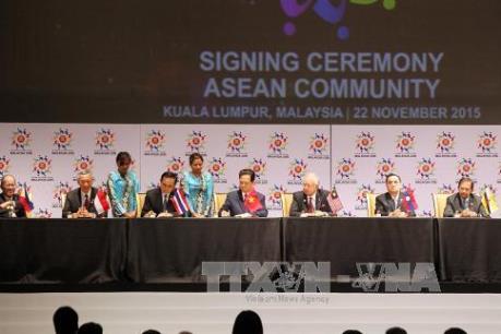 Thông cáo báo chí về việc ký thành lập Cộng đồng ASEAN