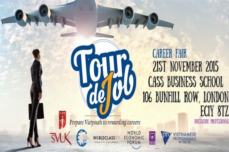 Du học sinh Việt gặp lãnh đạo công ty quốc tế tìm hiểu nhu cầu tuyển dụng