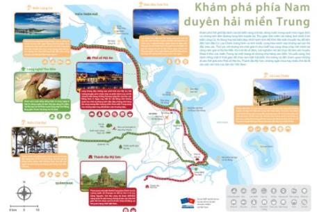 Ra mắt bản đồ phát triển du lịch vùng duyên hải miền Trung