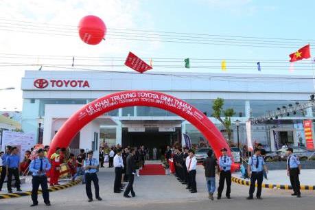 Toyota Việt Nam mở rộng hoạt động tại Bình Thuận