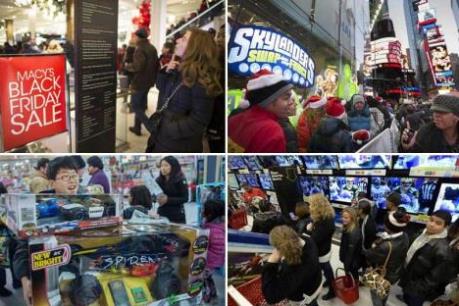 68 triệu dân Mỹ đổ xô mua sắm nhân lễ Tạ ơn và Black Friday