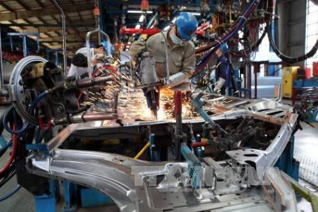 Chỉ số sản xuất công nghiệp cả nước tăng gần 10%