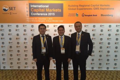 HNX tham dự Hội nghị Thị trường vốn quốc tế tại Thái Lan