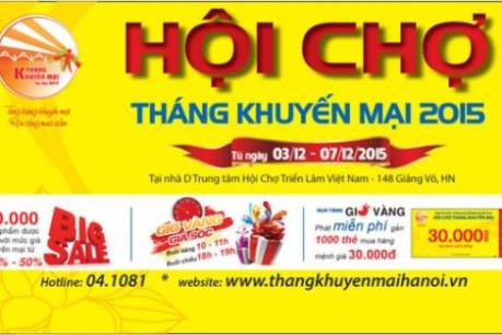 Hội chợ Tháng khuyến mại hấp dẫn người tiêu dùng