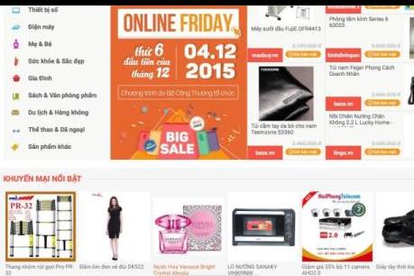 Hơn 60,000 sản phẩm giảm giá "sốc" trong ngày Online Friday