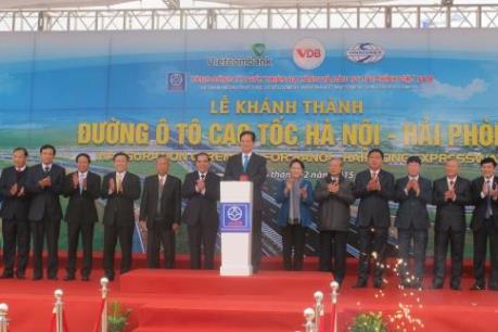Chính thức thông toàn tuyến cao tốc Hà Nội - Hải Phòng