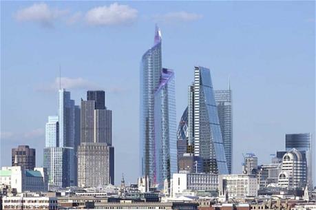 Thiết kế tòa nhà cao nhất Khu tài chính London