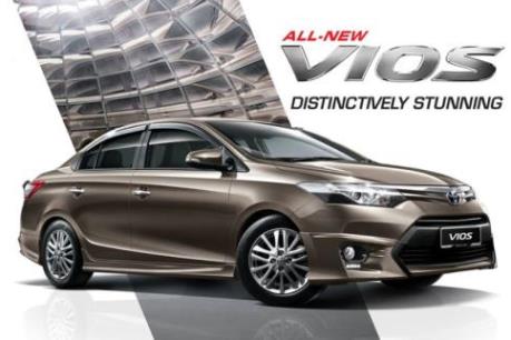 Vios tiếp tục dẫn dắt doanh số bán hàng của Toyota