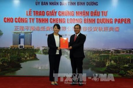 Hơn 3 tỷ USD vốn FDI đầu tư vào Bình Dương