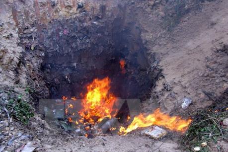 Bắc Giang: Tiêu hủy gần 3 tấn dược liệu không rõ nguồn gốc, xuất xứ