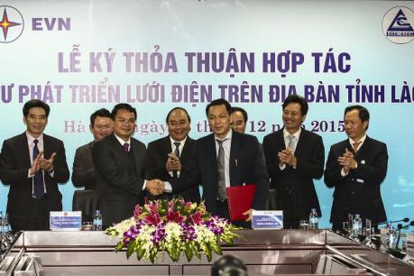 Ký kết đầu tư phát triển lưới điện tỉnh Lào Cai