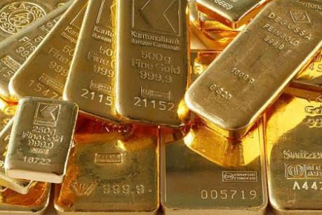Giá vàng chạm đỉnh của 13 tháng 