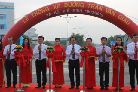 Tp. Hồ Chí Minh đưa vào khai thác tuyến đường Trần Văn Giàu