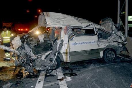 Tai nạn giao thông thảm khốc tại Thái Lan