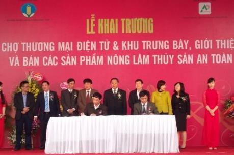 Khai trương chợ thương mại điện tử nông lâm thủy sản Việt Nam