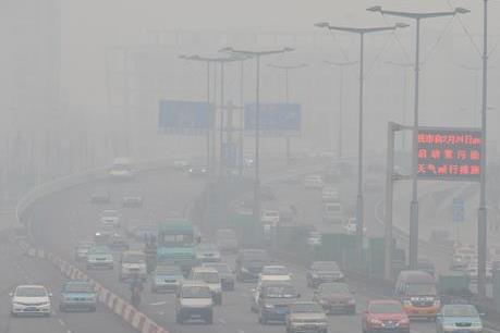 Nhiều khu vực ở Trung Quốc đón ngày đầu Năm mới trong khói mù