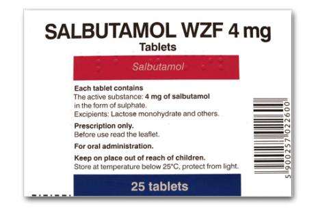 Thuốc thành phẩm chứa Salbutamol và Clenbuterol không bị dừng nhập khẩu