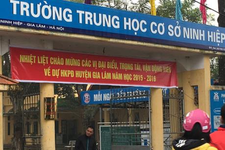 Hà Nội: Phần lớn học sinh xã Ninh Hiệp đã trở lại trường học