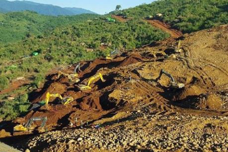 Lở đất tại Myanmar, hàng chục người mất tích