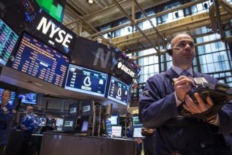 Chứng khoán Âu-Mỹ phần lớn đỏ sàn