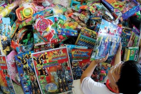 Tràn ngập đồ chơi Trung Quốc kém chất lượng ở Nghệ An