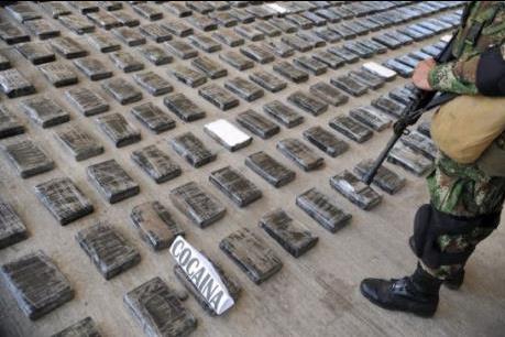 Colombia tịch thu 1,1 tấn cocaine