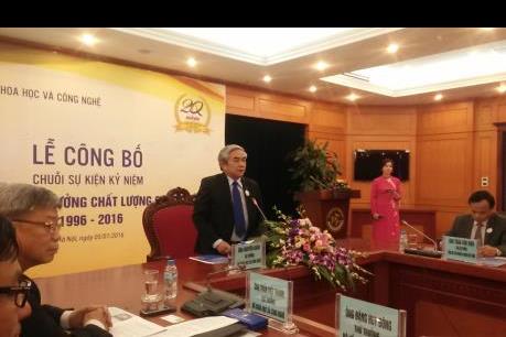 Công bố chuỗi sự kiện 20 năm Giải thưởng chất lượng quốc gia